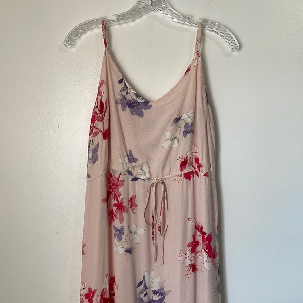 Lulu’s Feeling The Frills Floral Ruffle Spaghetti Strap Dress Size L - Picture 3 of 11